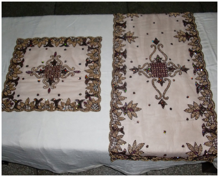 Beaded Table Runners